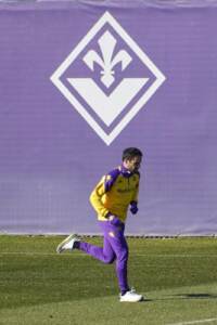 SOCCER CONF GROUP D5 FIORENTINA VS KRC GENK PREPARATIONS