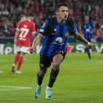 Champions, Benfica-Inter 3-3. Grande rimonta dei nerazzurri