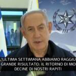 Israele, Netanyahu: “Dopo tregua torneremo a combattere”