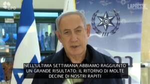 Israele, Netanyahu: “Dopo tregua torneremo a combattere”