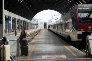 Lo sciopero dei treni in Italia