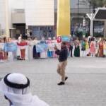 Cop28, protesta davanti alla sede del summit a Dubai