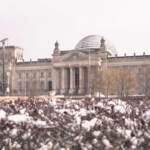 Germania, prima neve su Berlino