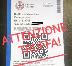 Milano, la nuova truffa delle finte multe: sui parabrezza falsi tagliandi per pagare