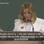 Cop28, Meloni: “100 mln euro da Italia per fondo Loss and Damage”