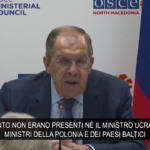 Osce, Lavrov: “Borrell e Blinken fuggiti da Skopje come codardi”