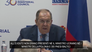 Osce, Lavrov: “Borrell e Blinken fuggiti da Skopje come codardi”