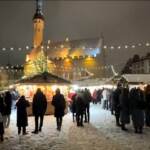 Estonia, a Tallin apre il mercatino di Natale