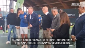 Tennis, Maldini e Becker insieme a Milano per beneficenza: “Quando Paolo chiama, io ci sono sempre”