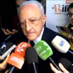 Giustizia, De Luca: “Aula vuota per chiarimento Crosetto pagina non bella”