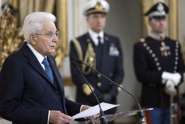 Mattarella incontra ii membri della Commissione Monitoraggio dell'Assemblea parlamentare del Consiglio d'Europa