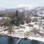 Inghilterra, forti nevicate imbiancano il nord del Paese