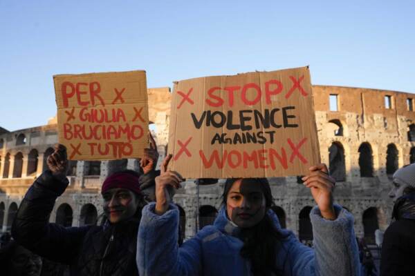 Le manifestazioni contro la violenza sulle donne in italia