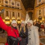 Milano, Albero di Natale in Galleria Vittorio Emanuele