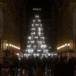 Milano, Albero di Natale in Galleria Vittorio Emanuele