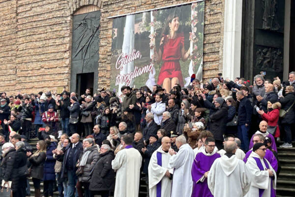 Funerali di Giulia Cecchettin a Padova