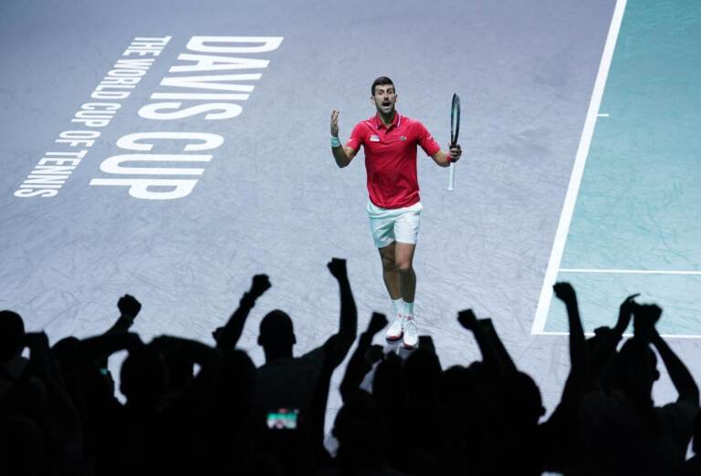 Italy v Serbia - Davis Cup 2023 - Semi Finals - Palacio de Deportes Jose Maria Martin Carpena