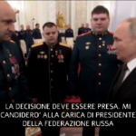 Russia, Putin si ricandiderà alla presidenza nel 2024