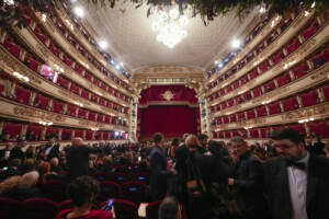 Gala di apertura della stagione del Teatro alla Scala - l'opera 'Don Carlo' di Giuseppe Verdi