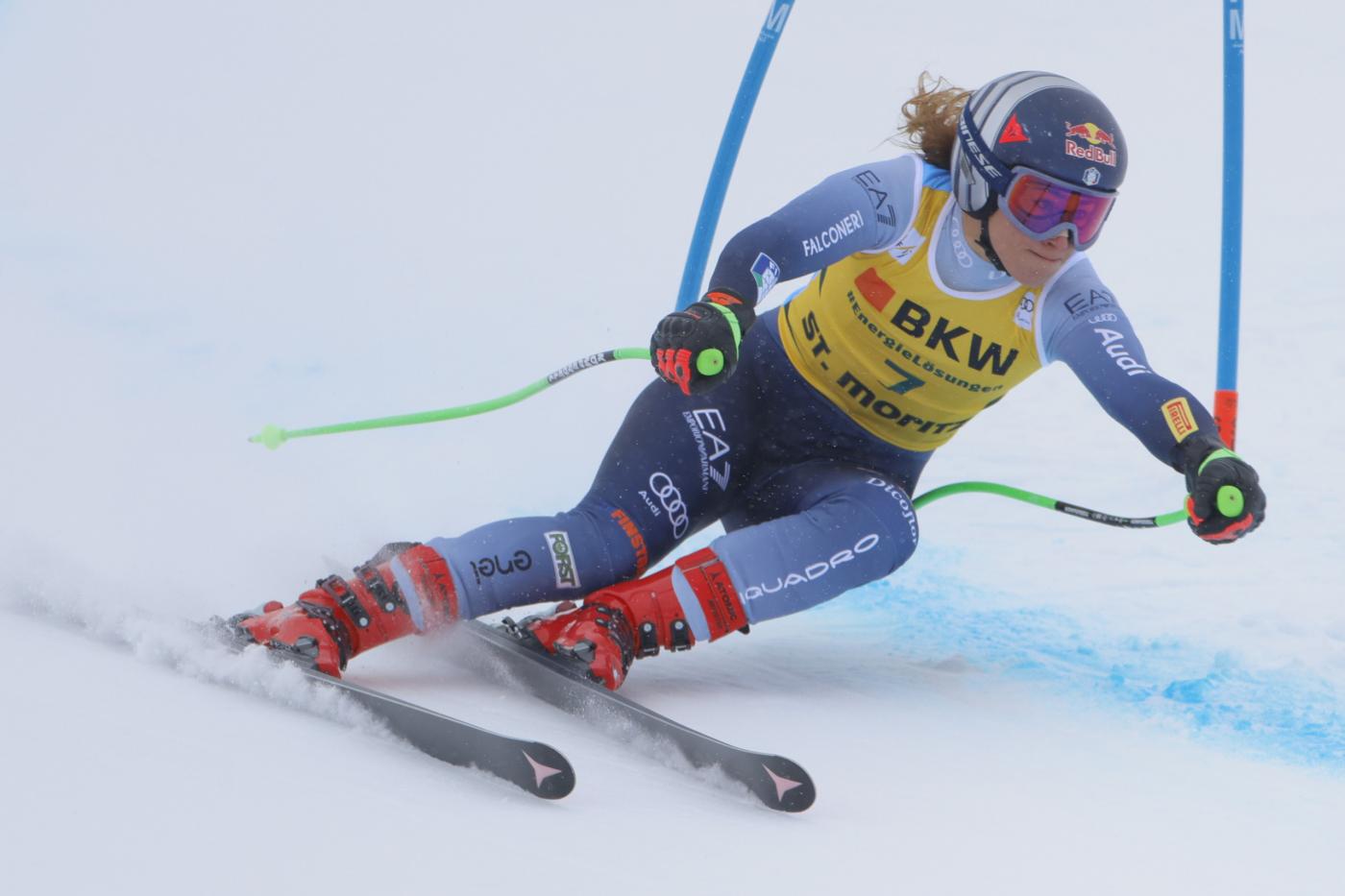 CdM di Sci, Goggia vince SuperG St. Moritz ed eguaglia Brignone