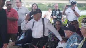 Pearl Harbour, centenario sopravissuto ricorda le vittime