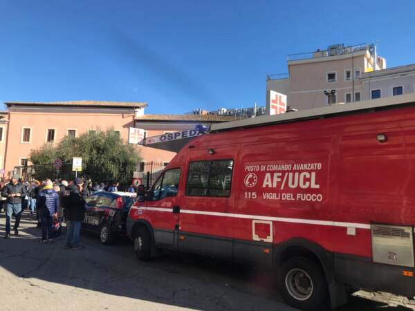 Roma, incendio all’ospedale di Tivoli: 3 morti