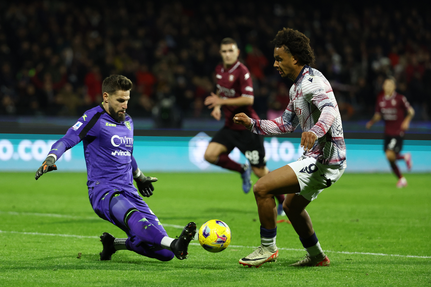 Salernitana-Bologna 1-2, Zirkzee fa sognare i rossoblu