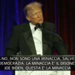 Usa, Trump replica a Biden: “Non sono una minaccia, salverò la democrazia”