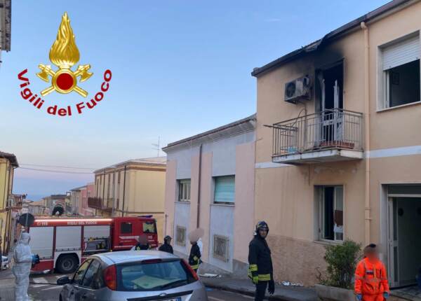 Sardegna, pensionato muore nell’incendio della sua abitazione