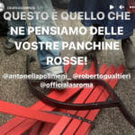 Roma, distrutta alla Sapienza la panchina rossa contro la “Violenza sulle donne”