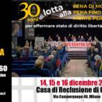 Milano, al via dal 14 dicembre il decimo congresso di ‘Nessuno Tocchi Caino’