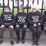 Usa, manifestanti ebrei protestano contro la guerra davanti alla Casa Bianca