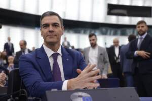 Eu, presidente spagnolo Pedro Sanchez discute con i deputati i risultati della Presidenza del Consiglio dell'UE