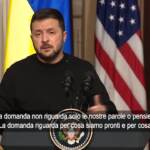 Ucraina, Zelensky in Usa: “Folle pensare che cederemo territori”