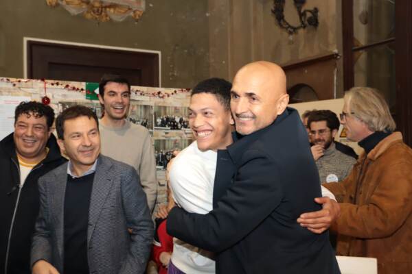 Sant’Egidio, Spalletti visita centro accoglienza per senza dimora