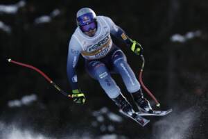 Sci alpino, discesa libera di Coppa del Mondo maschile, in Val Gardena, Italia