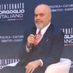 Atreju, l’arrivo del premier albanese Edi Rama