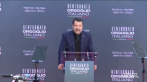 Atreju, Salvini: “Se alternativa è Schlein condannati a governare per 20 anni”