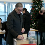 Elezioni Serbia, il presidente Vucic vota a Belgrado