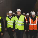 Tav, Salvini a Chiomonte per avvio tunnel: manifestanti contro il ministro