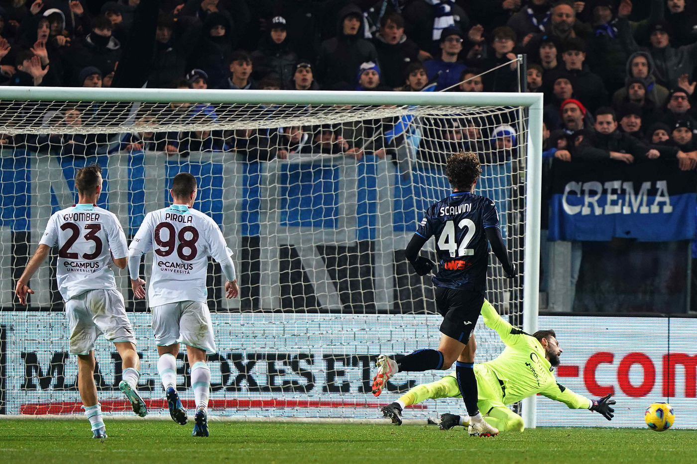 Atalanta-Salernitana 4-1, la Dea vince e scavalca la Roma