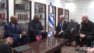 Israele, il segretario alla Difesa Usa Austin ricevuto da Netanyahu