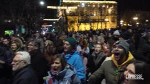 Serbia, opposizione in piazza contro esito elezioni