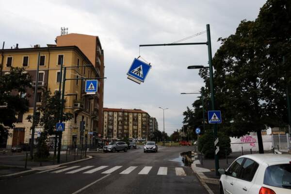 I danni del maltempo a Milano