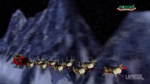 Dal Polo Nord alla Statua della Libertà, tracciato e animato il viaggio di Babbo Natale