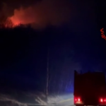 Incendi in Piemonte, le operazioni di spegnimento dei vigili del fuoco