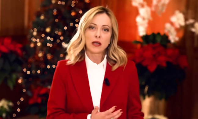 Natale, Meloni agli italiani: “Che siano feste di serenità e orgoglio” Natale, Meloni agli italiani: “Che siano feste di serenità e orgoglio”