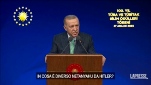 Gaza, Erdogan: “Netanyahu è come Adolf Hitler”