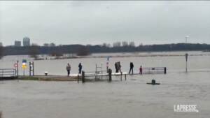 Maltempo in Olanda, alluvioni a Hattem