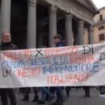 Superbonus, la protesta degli esodati a Roma